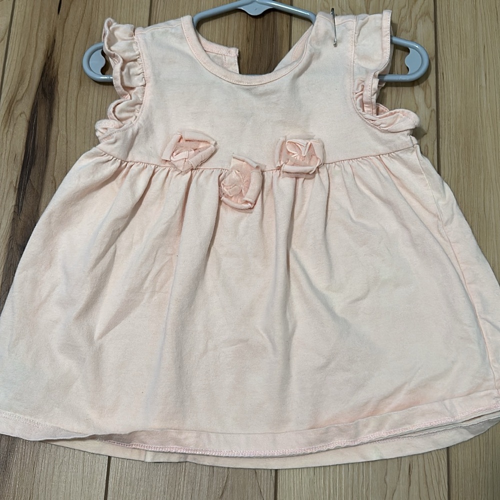 Tea Collection Pink Ruffle Dress